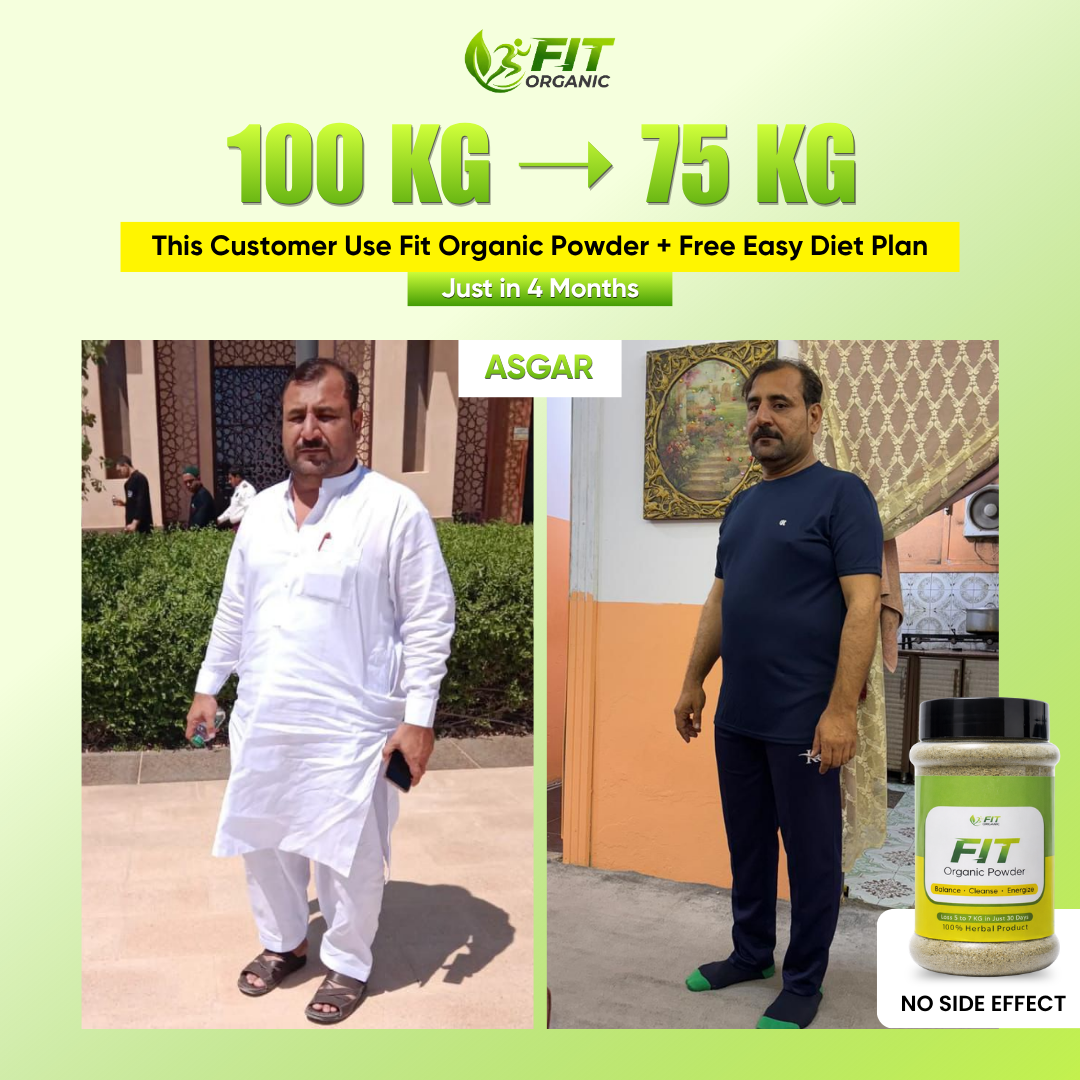 Buy 1 FIT Organic Powder + Get Free 1 Month Diet Plan