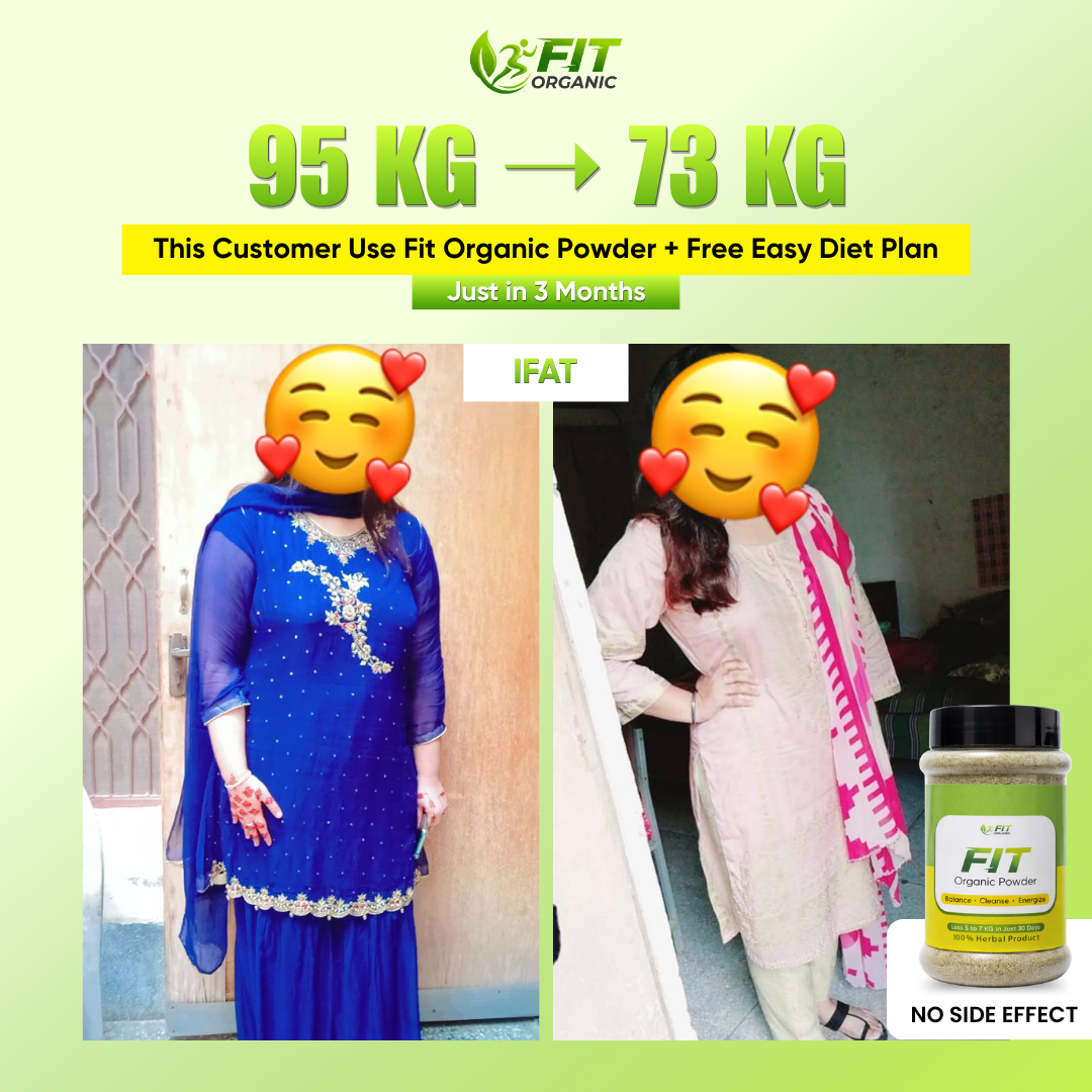 Buy 1 FIT Organic Powder + Get Free 1 Month Diet Plan