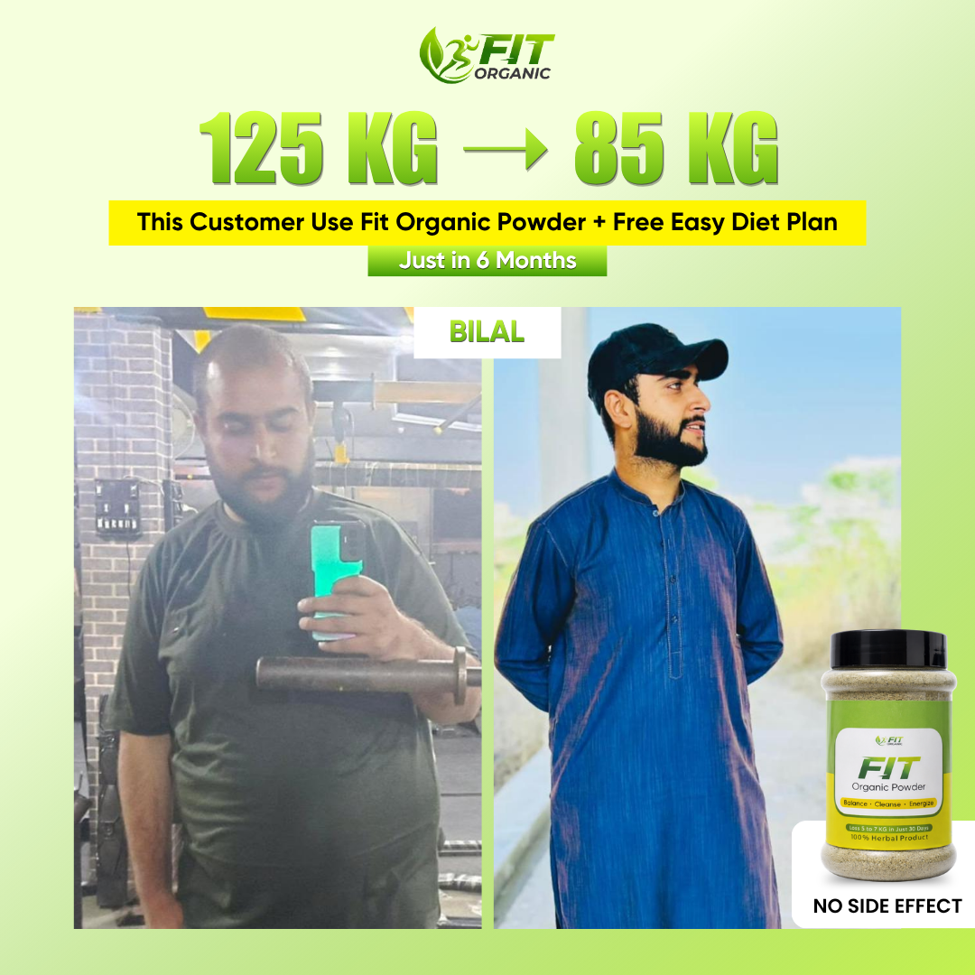 Buy 1 FIT Organic Powder + Get Free 1 Month Diet Plan