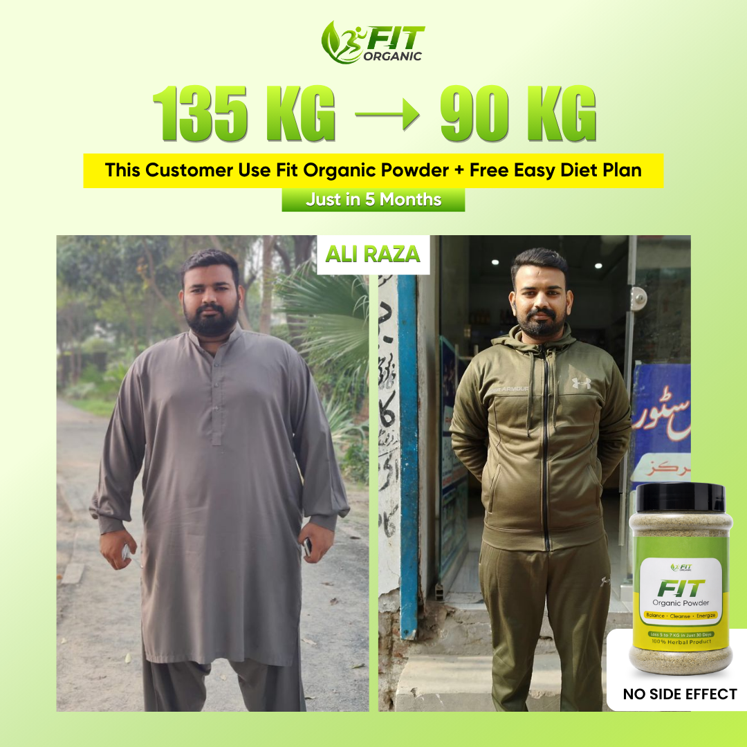 Buy 1 FIT Organic Powder + Get Free 1 Month Diet Plan